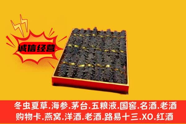 顺河区回收海参